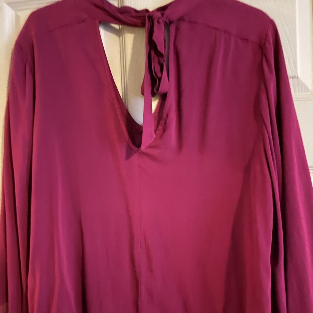 Lucky Brand Balloon Sleeve Blouse